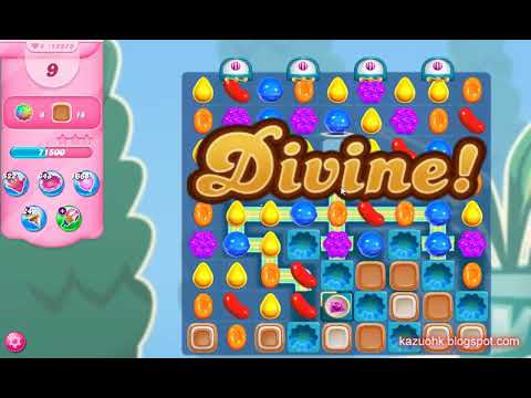 Candy Crush Saga Level 12378 (3 stars, No boosters)