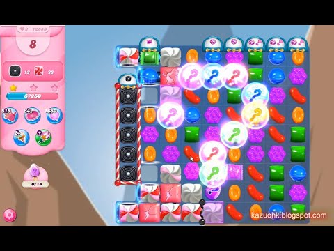 Candy Crush Saga Level 12553 (Power Pop used)