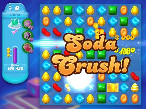 Candy Crush Soda Saga Level 2094 (3 stars, NO boosters)