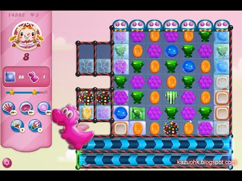 Candy Crush Saga Level 14382 (NO boosters)