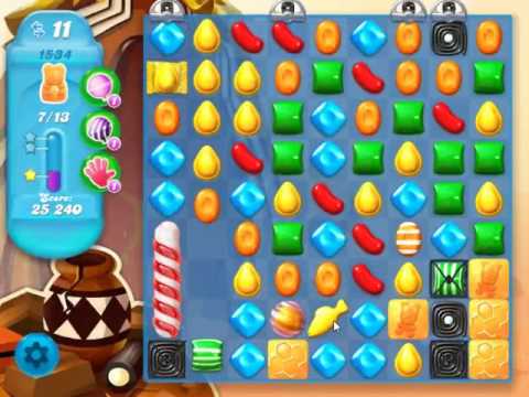 Candy Crush Soda Saga Level 1534 - NO BOOSTERS