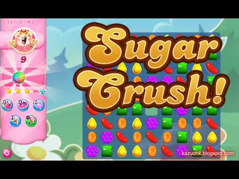 Candy Crush Saga Level 12773 (3 stars, No boosters)