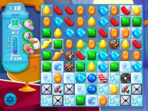 Candy Crush Soda Saga Level 1557 - NO BOOSTERS