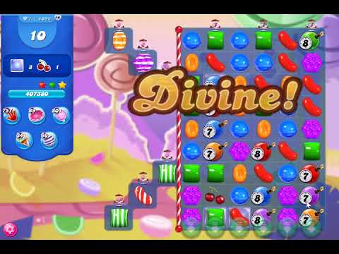 Candy Crush Saga Level 4095 NO BOOSTERS