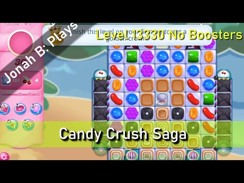 Candy Crush Saga Level 13330 No Boosters