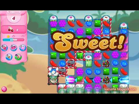 Candy Crush Saga Level 12582 (3 stars, No boosters)