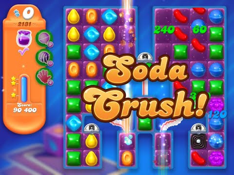 Candy Crush Soda Saga Level 2131 (3 stars, NO boosters)