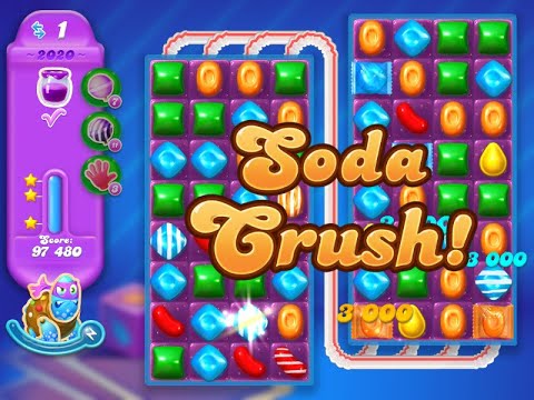 Candy Crush Soda Saga Level 2020 (3 stars, NO boosters)