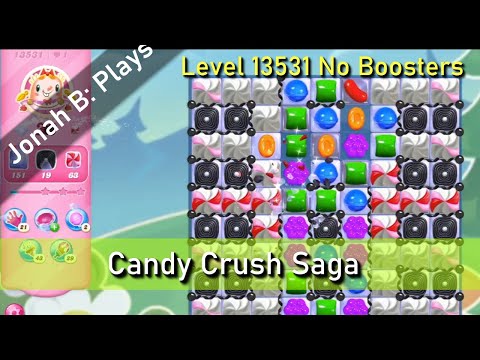 Candy Crush Saga Level 13531 No Boosters