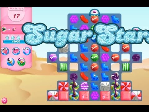 Candy Crush Saga Level 11222 (Sugar stars, No boosters)