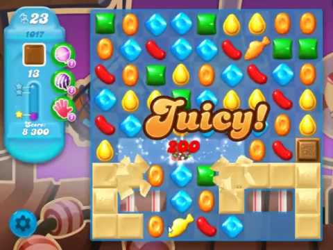 Candy Crush Soda Saga Level 1017 - NO BOOSTERS