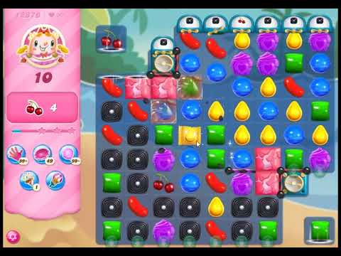 Candy Crush Saga Level 12876 - NO BOOSTERS | SKILLGAMING ✔️