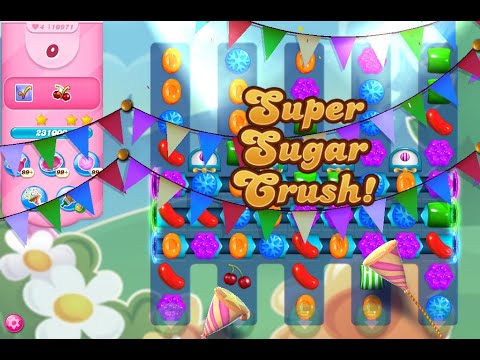 Candy Crush Saga Level 10971 (3 stars, No boosters)