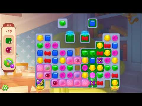 Homescapes Level 403 - NO BOOSTERS 🏠 | SKILLGAMING ✔️