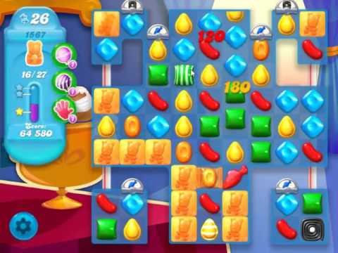 Candy Crush Soda Saga Level 1567 - NO BOOSTERS