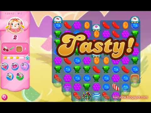 Candy Crush Saga Level 12643 (3 stars, No boosters)