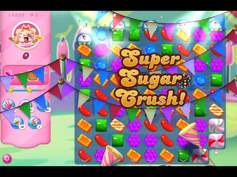 Candy Crush Saga Level 14269 (NO boosters)