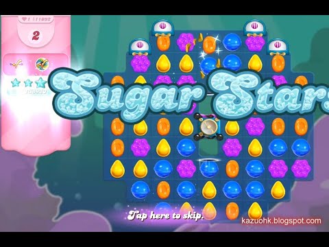 Candy Crush Saga Level 11092 (Sugar stars, No boosters)