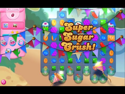 Candy Crush Saga Level 11530 (3 stars, No boosters)