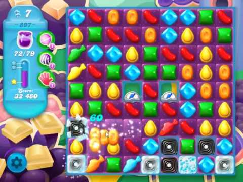 Candy Crush Soda Saga Level 897 - NO BOOSTERS