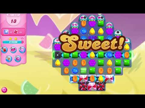 Candy Crush Saga Level 9187 NO BOOSTERS