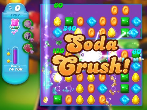 Candy Crush Soda Saga Level 1732 (3 stars, No boosters)