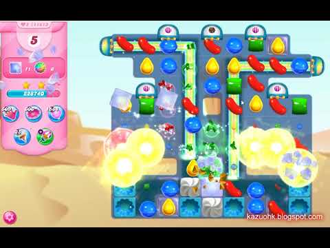 Candy Crush Saga Level 11813 (3 stars, No boosters)