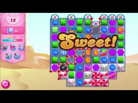 Candy Crush Saga LEVEL 7615 NO BOOSTERS