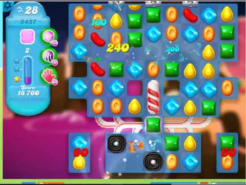 Candy Crush Soda Saga Level 3437 ***