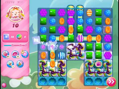 Candy Crush Saga Level 15776 - NO BOOSTERS | SKILLGAMING ✔️