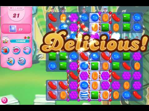 Candy Crush Saga Level 4122 NO BOOSTERS