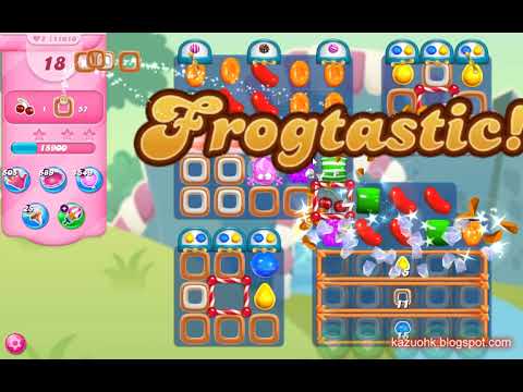 Candy Crush Saga Level 11610 (3 stars, No boosters)