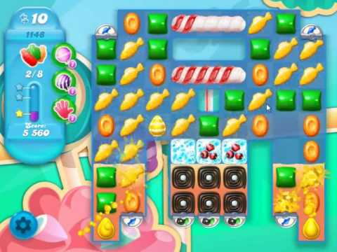 Candy Crush Soda Saga Level 1148 - NO BOOSTERS