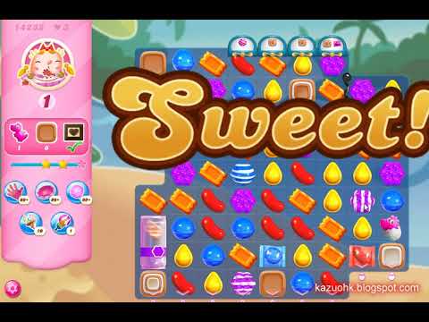 Candy Crush Saga Level 14232 (3 stars, NO boosters)