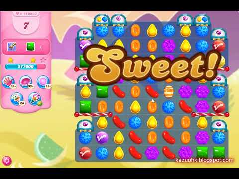 Candy Crush Saga Level 10993 (3 stars, No boosters)