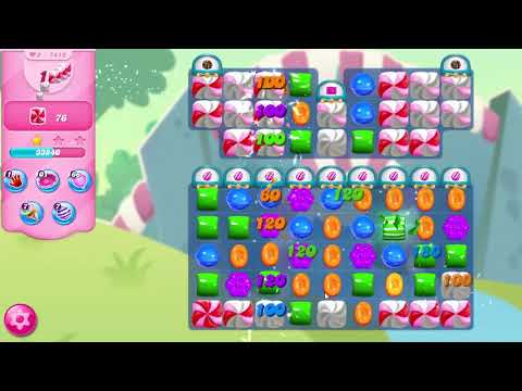 Candy Crush Saga LEVEL 7412 NO BOOSTERS