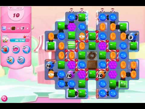 Candy Crush Saga Level 4076 NO BOOSTERS