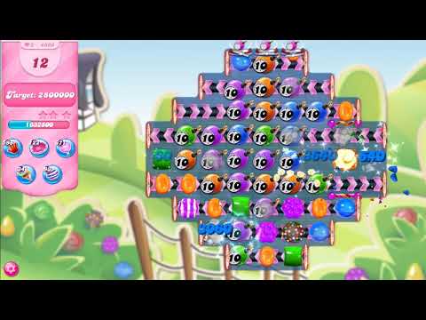 Candy Crush Saga Level 4868 NO BOOSTERS