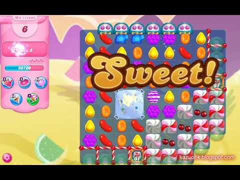 Candy Crush Saga Level 11898 (3 stars, No boosters)