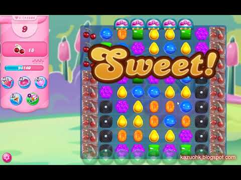 Candy Crush Saga Level 11565 (3 stars, No boosters)