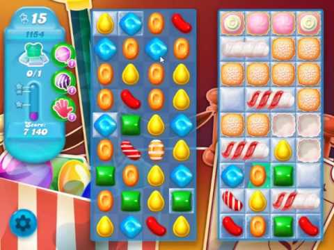 Candy Crush Soda Saga Level 1154 - NO BOOSTERS