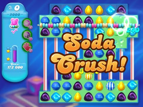 Candy Crush Soda Saga Level 2000 (3 stars, NO boosters)