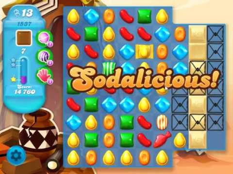 Candy Crush Soda Saga Level 1537 - NO BOOSTERS