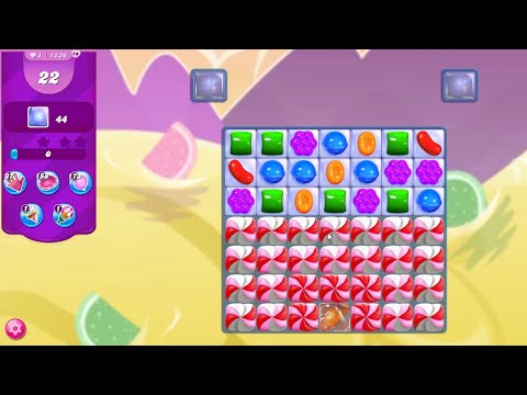 Candy Crush Saga Level 1236 NO BOOSTERS