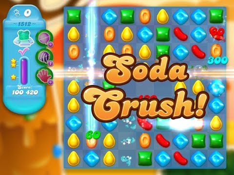 Candy Crush Soda Saga Level 1512 (3 stars, No boosters)