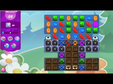 Candy Crush Saga Level 1224 NO BOOSTERS