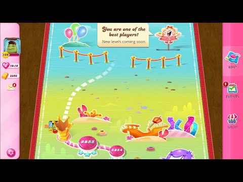 Candy Crush Saga LAST Level 8855 NO BOOSTERS