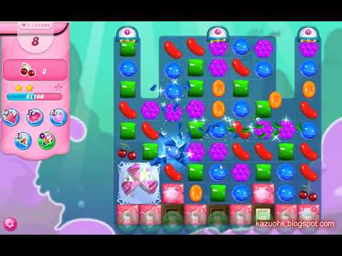 Candy Crush Saga Level 11396 (3 stars, No boosters)