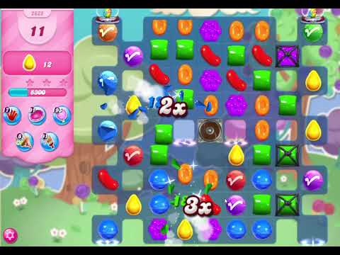 Candy Crush Saga Level 2825 NO BOOSTERS (22 moves)