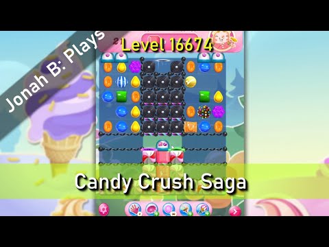 Candy Crush Saga Level 16674